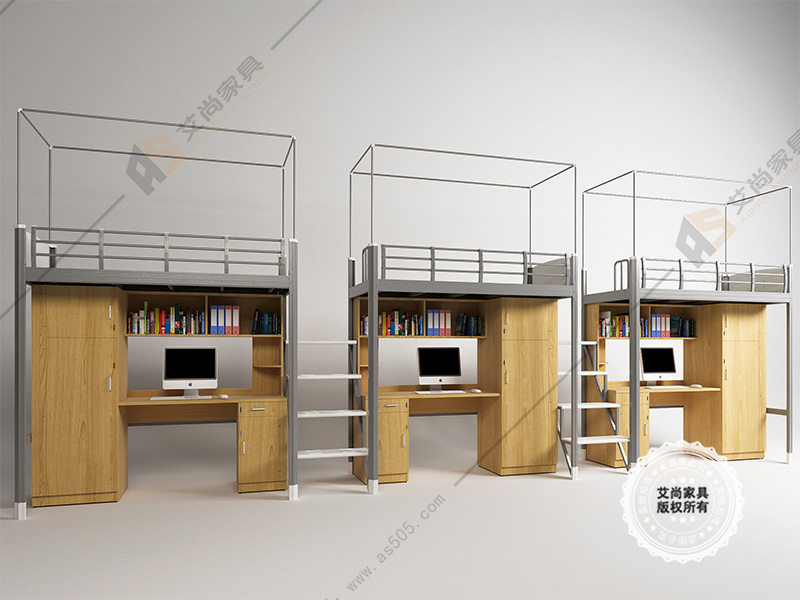 中梯-學生公寓組合床