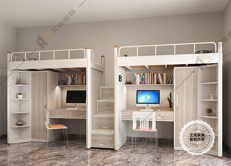 豪華大學(xué)生公寓床