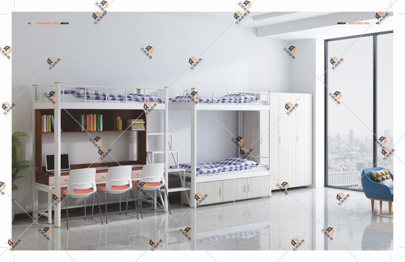 學(xué)生上下鋪鐵床廠家