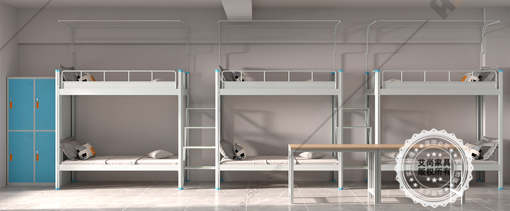 三人位上下鋪鐵床