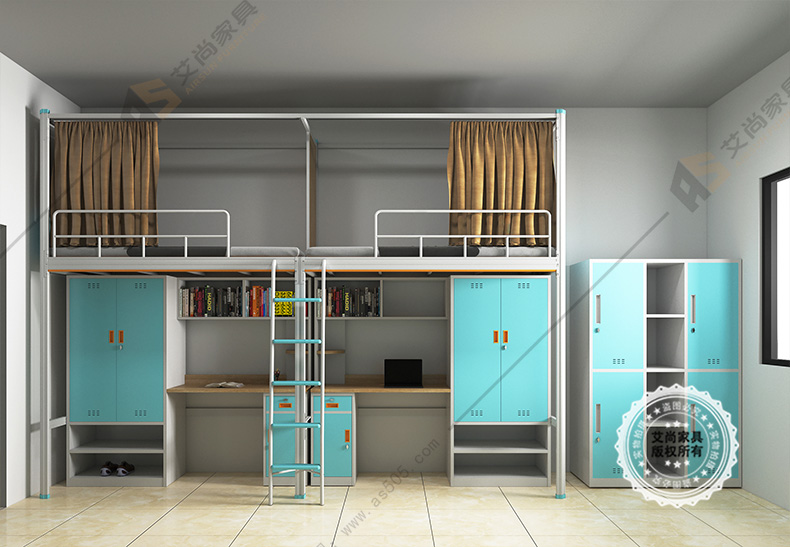 鋼木學生公寓床