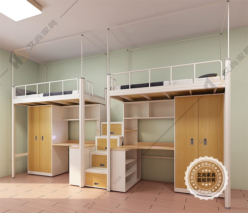 惠州員工公寓床的款式搭配，真的很好看