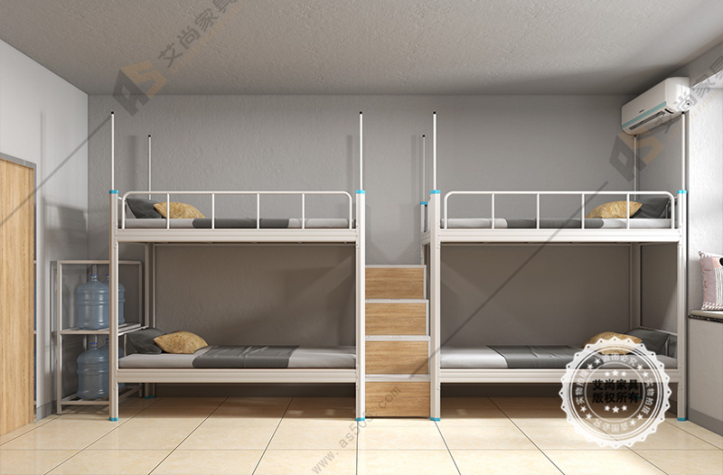 學生雙層鐵架床