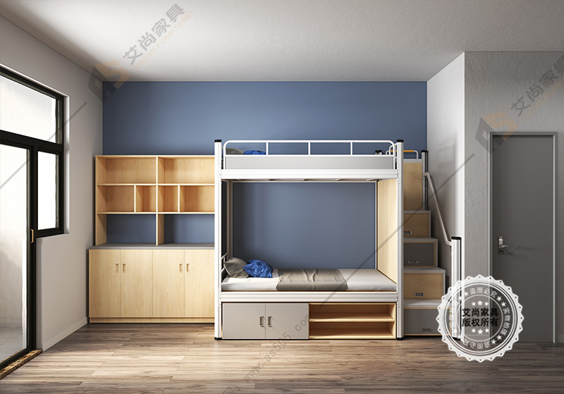 學(xué)生鐵床上下鋪